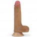 Фаллоимитатор на присоске с мошонкой мулат Dual-Layered Silicone Cock 18 см, Ø 3,5 см Фаллоимитатор на присоске с мошонкой мулат Dual-Layered Silicone Cock 18 см, Ø 3,5 см
