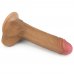 Фаллоимитатор на присоске с мошонкой мулат Dual-Layered Silicone Cock 18 см, Ø 3,5 см Фаллоимитатор на присоске с мошонкой мулат Dual-Layered Silicone Cock 18 см, Ø 3,5 см