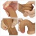 Фаллоимитатор на присоске с мошонкой мулат Dual-Layered Silicone Cock 18 см, Ø 3,5 см Фаллоимитатор на присоске с мошонкой мулат Dual-Layered Silicone Cock 18 см, Ø 3,5 см
