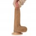 Фаллоимитатор на присоске с мошонкой мулат Dual-Layered Silicone Cock 18 см, Ø 3,5 см Фаллоимитатор на присоске с мошонкой мулат Dual-Layered Silicone Cock 18 см, Ø 3,5 см