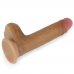 Фаллоимитатор на присоске с мошонкой мулат Dual-Layered Silicone Cock 18 см, Ø 3,5 см Фаллоимитатор на присоске с мошонкой мулат Dual-Layered Silicone Cock 18 см, Ø 3,5 см