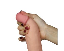 Вибратор реалистик с выносным пультом управленияй The Ultra Soft Dude, 20 см, Ø 5 см-foto2