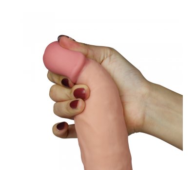 Вибратор реалистик с выносным пультом управленияй The Ultra Soft Dude, 20 см, Ø 5 см Вибратор реалистик с выносным пультом управленияй The Ultra Soft Dude, 20 см, Ø 5 см