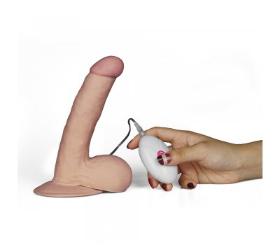 Вибратор с выносным пультом управления The Ultra Soft Dude 19 см, Ø 3,6 см Вибратор с выносным пультом управления The Ultra Soft Dude 19 см, Ø 3,6 см