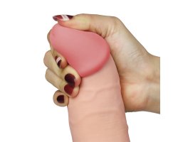 Вибратор реалистик с выносным пультом управления The Ultra Soft Dude 20 см, Ø 5 см-foto5