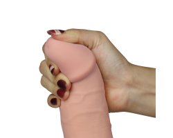 Вибратор реалистик с выносным пультом управления The Ultra Soft Dude 20 см, Ø 5 см-foto8