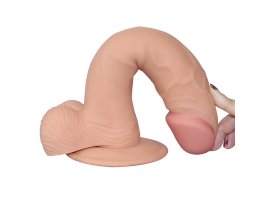 Реалистичный фаллоимитатор на присоске The Ultra Soft Dude 22 см, Ø 4,5 см-foto5