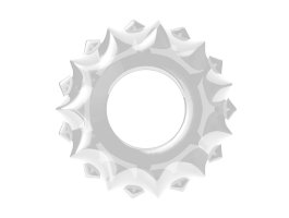 Эрекционное кольцо прозрачное Power Plus Cock Ring Ø 2-4 см Эрекционное кольцо прозрачное Power Plus Cock Ring Ø 2-4 см