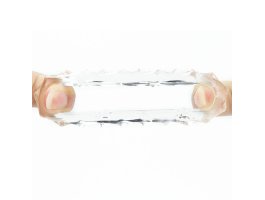 Эрекционное кольцо прозрачное Power Plus Cock Ring Ø 2-4 см-foto4