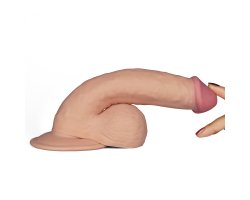 Реалистичный вибратор на присоске The Ultra Soft Dude 20 см, Ø 4,5-foto6