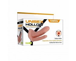Фаллопротез для двойного проникновения Unisex Hollow Double Penetrator, 16 см, Ø 4 см-foto5