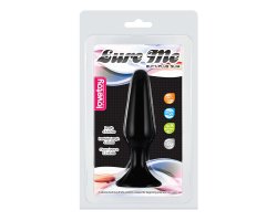 Черная анальная пробка S Lure me, Ø 1 - 2,7 см-foto7