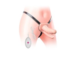 Фаллопротез для двойного проникновения Unisex Hollow Double с вибрацией, 16 см, Ø 4 см Фаллопротез для двойного проникновения Unisex Hollow Double с вибрацией, 16 см, Ø 4 см