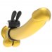 Черное виброкольцо Power Clit Cockring Rabbit Черное виброкольцо Power Clit Cockring Rabbit