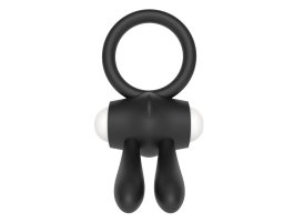 Черное виброкольцо Power Clit Cockring Rabbit Черное виброкольцо Power Clit Cockring Rabbit