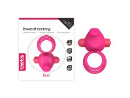 Двойное виброкольцо розовое Power Clit Двойное виброкольцо розовое Power Clit