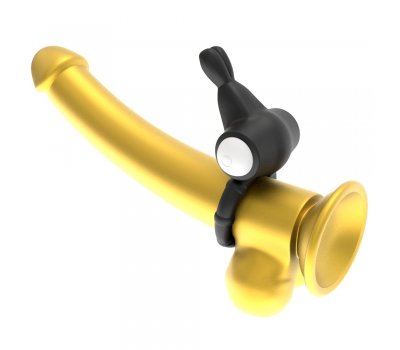 Черное виброкольцо Power Thrill Clit Cockring Ø 2,3 см Черное виброкольцо Power Thrill Clit Cockring Ø 2,3 см
