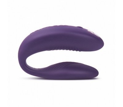 We-Vibe Sync Фиолетовый вибромассажер для пар с дистанционным пультом We-Vibe Sync Фиолетовый вибромассажер для пар с дистанционным пультом