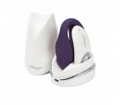 We-Vibe Sync Фиолетовый вибромассажер для пар с дистанционным пультом We-Vibe Sync Фиолетовый вибромассажер для пар с дистанционным пультом