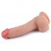 Фаллоимитатор на присоске с мошонкой телесный Dual-Layered Silicone Dildo 22 см, Ø 3,8 см Фаллоимитатор на присоске с мошонкой телесный Dual-Layered Silicone Dildo 22 см, Ø 3,8 см
