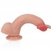 Фаллоимитатор на присоске с мошонкой телесный Dual-Layered Silicone Dildo 22 см, Ø 3,8 см Фаллоимитатор на присоске с мошонкой телесный Dual-Layered Silicone Dildo 22 см, Ø 3,8 см