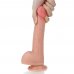 Фаллоимитатор на присоске с мошонкой телесный Dual-Layered Silicone Dildo 22 см, Ø 3,8 см Фаллоимитатор на присоске с мошонкой телесный Dual-Layered Silicone Dildo 22 см, Ø 3,8 см