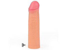 Насадка на пенис Revolutionary Silicone Nature Extender телесная плюс 6 см, 17,8 см, Ø 4,5 см-foto5