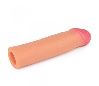 Насадка на пенис Revolutionary Silicone Nature Extender телесная плюс 6 см, 17,8 см, Ø 4,5 см Насадка на пенис Revolutionary Silicone Nature Extender телесная плюс 6 см, 17,8 см, Ø 4,5 см