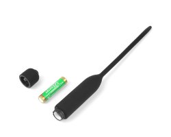 Уретральный буж с вибрацией Silicone Vibrating Urethral Dilator 11,5 см, Ø 0,5 см-foto12