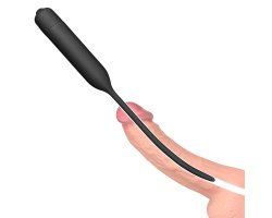 Уретральный буж с вибрацией Silicone Vibrating Urethral Dilator 11,5 см, Ø 0,5 см-foto9