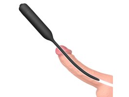 Уретральный буж с вибрацией Silicone Vibrating Urethral Dilator 11,5 см, Ø 0,5 см-foto9