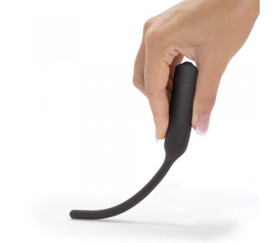 Уретральный буж с вибрацией Silicone Vibrating Urethral Dilator 11,5 см, Ø 0,5 см Уретральный буж с вибрацией Silicone Vibrating Urethral Dilator 11,5 см, Ø 0,5 см