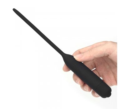 Уретральный буж с вибрацией Silicone Vibrating Urethral Dilator 11,5 см, Ø 0,5 см Уретральный буж с вибрацией Silicone Vibrating Urethral Dilator 11,5 см, Ø 0,5 см