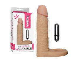Насадка для двойного проникновения с вибрацией The Ultra Soft Double Насадка для двойного проникновения с вибрацией The Ultra Soft Double