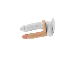 Насадка для двойного проникновения с вибрацией The Ultra Soft Double-foto5