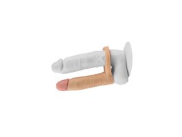 Насадка для двойного проникновения с вибрацией The Ultra Soft Double-foto5