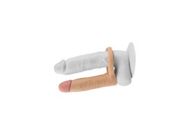 Насадка для двойного проникновения с вибрацией The Ultra Soft Double-foto5