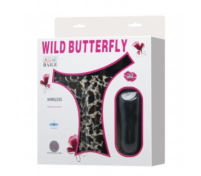 Трусики с вибро-пулей на дистанционном управлении Wild Butterfly Трусики с вибро-пулей на дистанционном управлении Wild Butterfly