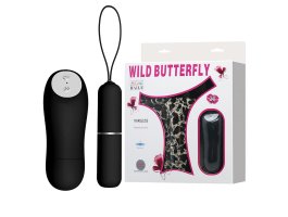 Трусики с вибро-пулей на дистанционном управлении Wild Butterfly Трусики с вибро-пулей на дистанционном управлении Wild Butterfly
