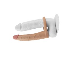 Насадка для двойного проникновения The Ultra Soft Double, 17 см, Ø 3 см-foto4