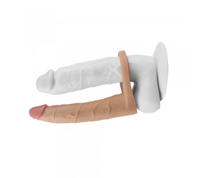 Насадка для двойного проникновения The Ultra Soft Double, 17 см, Ø 3 см Насадка для двойного проникновения The Ultra Soft Double, 17 см, Ø 3 см