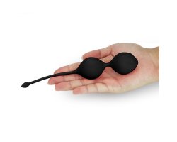 Вагинальные шарики iWhizz Luna черные со смещенным центром тяжести Ø 4 см-foto4