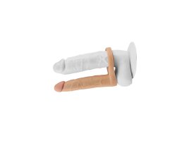 Насадка для двойного проникновения с вибрацией The Ultra Soft Double-Vibrating, 15, см, Ø 2,9 см-foto2