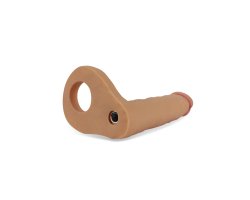 Насадка для двойного проникновения с вибрацией The Ultra Soft Double-Vibrating, 15, см, Ø 2,9 см-foto3