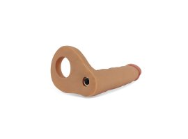 Насадка для двойного проникновения с вибрацией The Ultra Soft Double-Vibrating, 15, см, Ø 2,9 см-foto3
