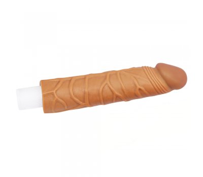 Удлиняющая насадка на пенис Super-Realistic Penis Extension Sleeve мулат, 16,5 см, Ø 3 см Удлиняющая насадка на пенис Super-Realistic Penis Extension Sleeve мулат, 16,5 см, Ø 3 см