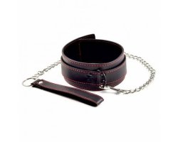 Ошейник с поводком Bondage Fetish Pleasure collar-foto5