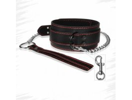 Ошейник с поводком Bondage Fetish Pleasure collar Ошейник с поводком Bondage Fetish Pleasure collar
