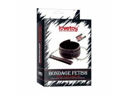 Ошейник с поводком Bondage Fetish Pleasure collar-foto6