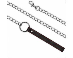 Ошейник с поводком Bondage Fetish Pleasure collar-foto3